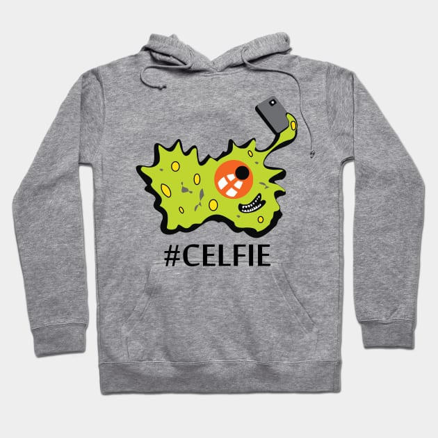 Selfie – Cellfie Biology Science Hoodie by alltheprints